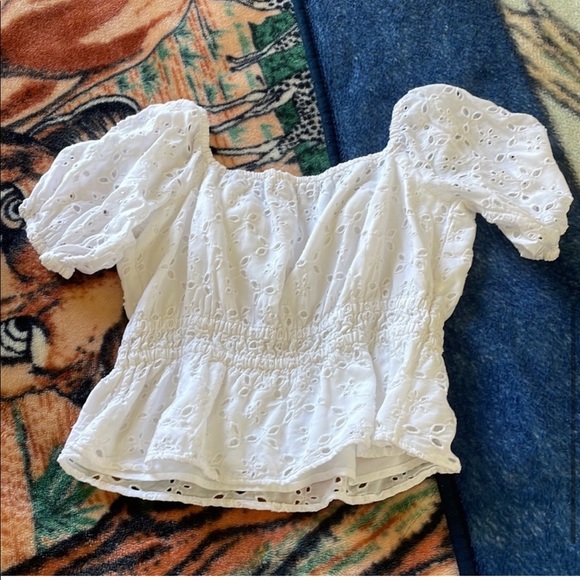 Abercrombie off shoulder blouse size xxs - Picture 5 of 7